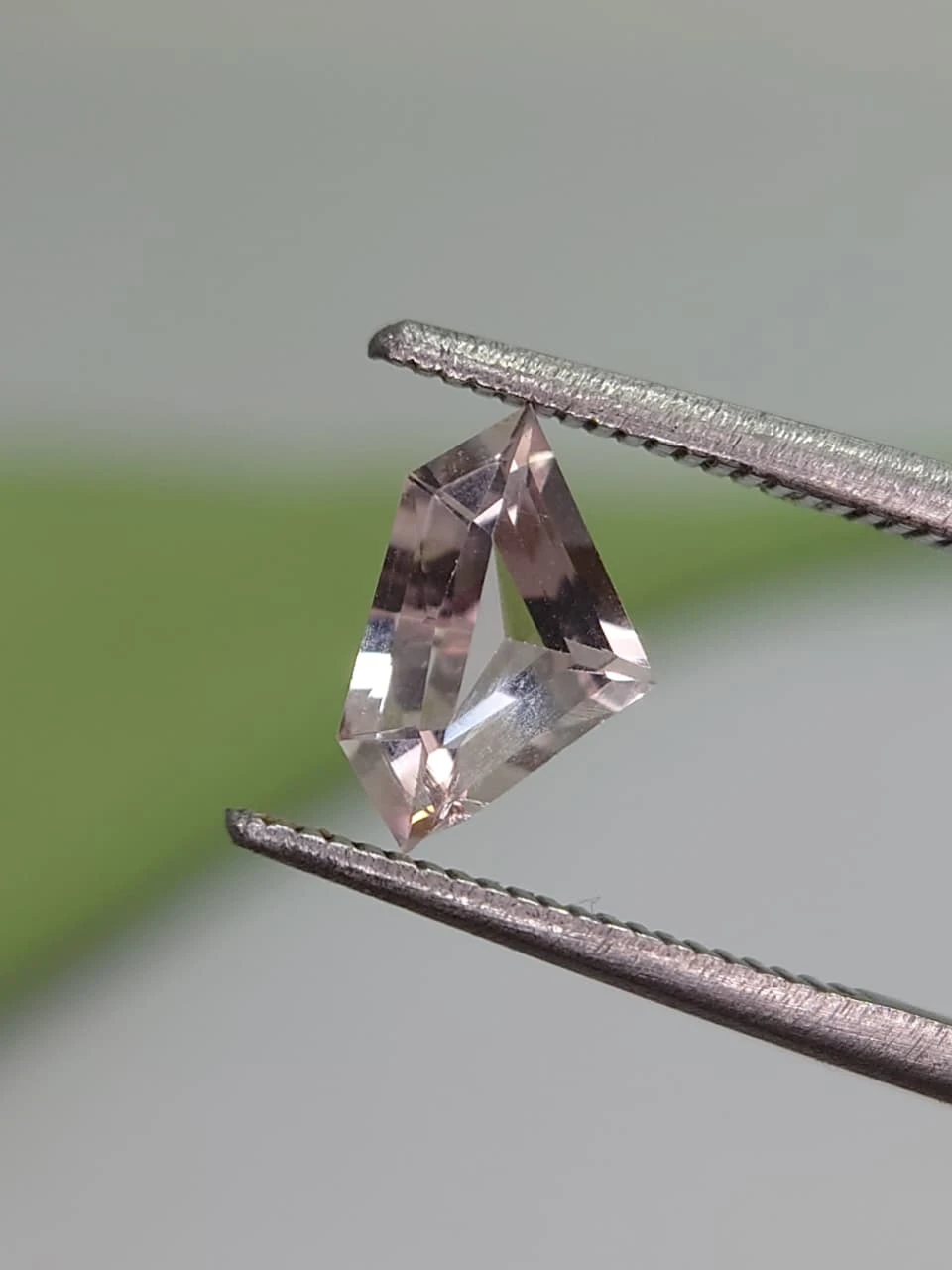 1ct Patel Pink Imperial Topaz from Katlang Pakistan — view 4